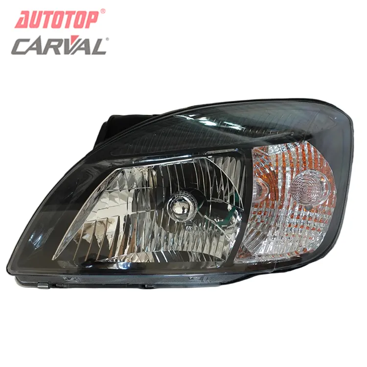Kia Rio 2005 Black Housing 6-Hole Headlight Conventus